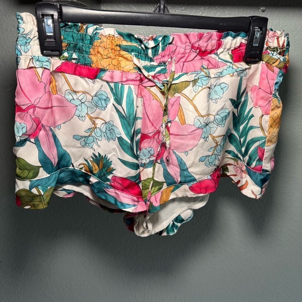 Zara Multicolor Floral Women's Shorts